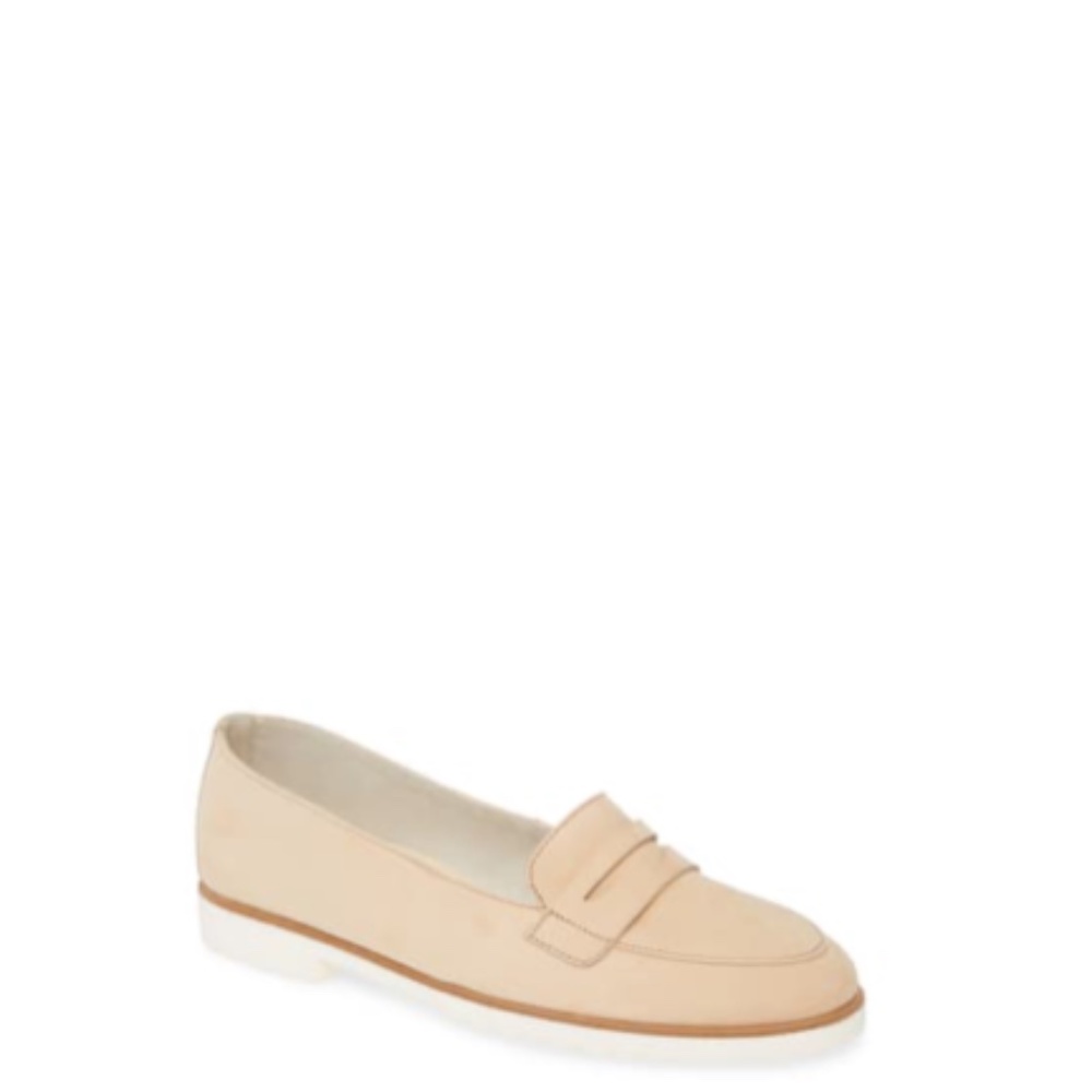 NEW PAUL GREEN 7.5 US Carmela Nubuck Penny Loafer